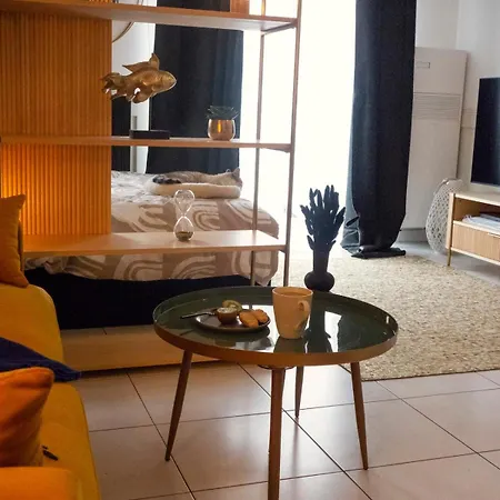 'l'elegant' Centre, Parking Prive, Clim, Terrasse Apartamento Sète